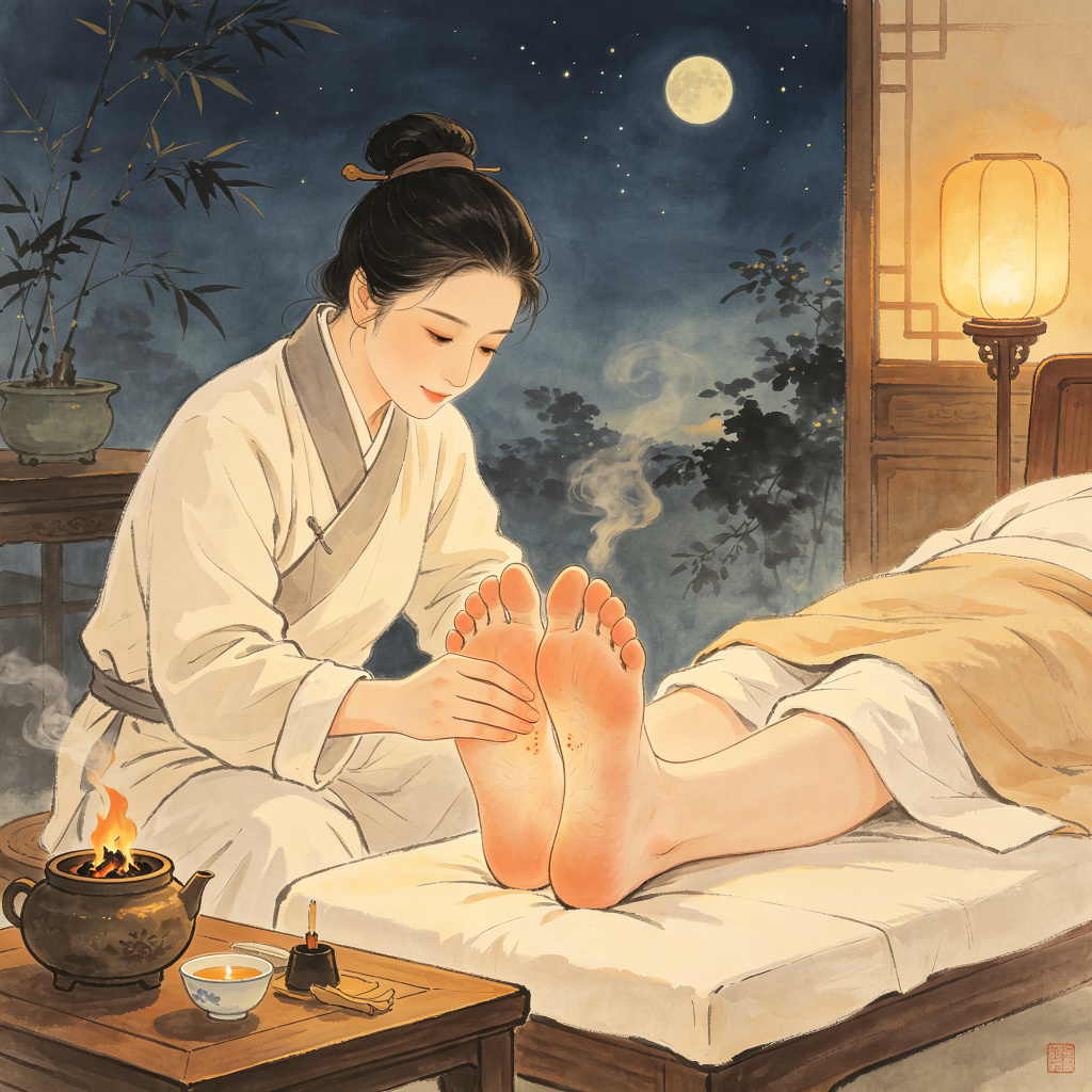 失眠的人，按这个穴位3分钟，比褪黑素还管用！